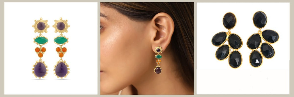 PENDIENTES PARA INVITADA DE BODA Y FIESTAS